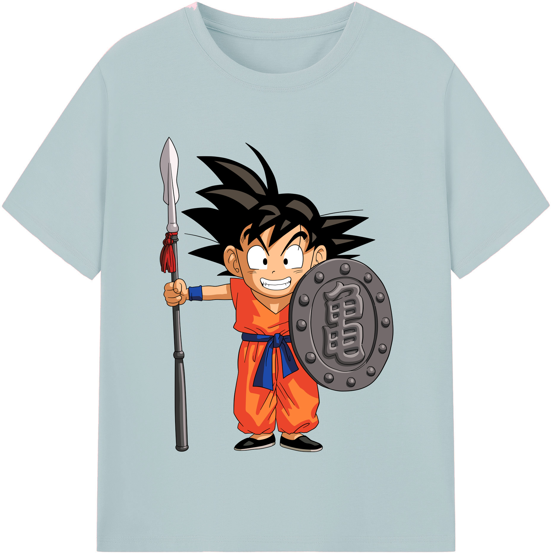 （画像用） ドラゴンボール 孫悟空（そん ごくう）Son Goku カカロット DRAGON BALL Kakarotto 綿100％半袖Tシャツ（フロントプリント）